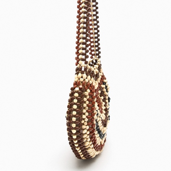 ZARA BEADED BAG - Picture 6 of 7